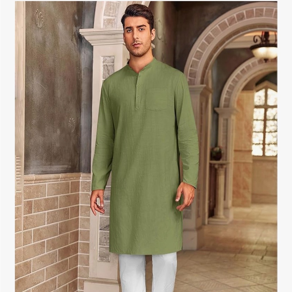 Green Kurta